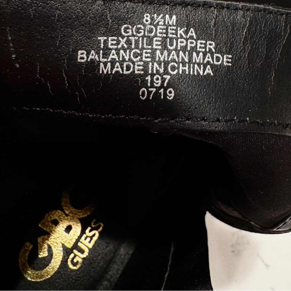 GBG Los Angeles Black Deeka Platform Stiletto Ankle Boots Women’s Size 8.5 NWOT - Picture 9 of 9